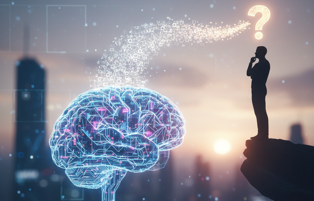 Más allá del hype: la IA predice, tú eres quien piensa